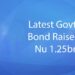 Government raises additional Nu 1.25bn from bonds