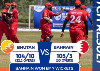 Bhutan lose to Bahrain