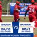 Bhutan lose to Bahrain