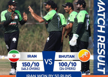Bhutan lose to Iran