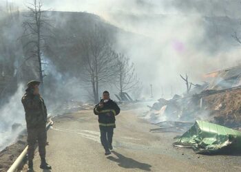 Man dies in Debsi fire, residents left without power