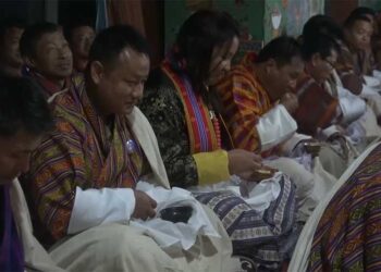 Recently concluded Nganglam Dungkhag tshechu revives use of Phob Toray