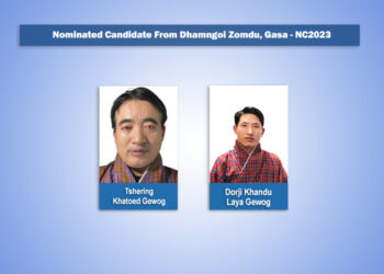 Gasa nominates two aspiring candidates for NC Elections