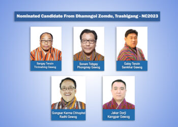 Trashigang nominates five candidates for National Council elections