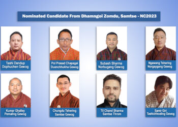 Samtse nominates eight candidates for NC Elections