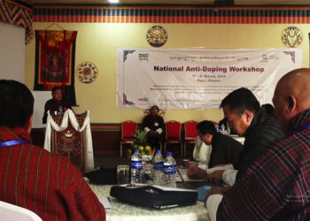 Anti-doping workshop underway at Paro