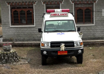 Chhudzom Gewog gets ambulance but country’s remote areas still without adequate ambulance coverage