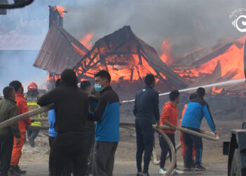 Fire leaves several families homeless in Thimphu