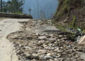 Gangola-Lhuentse highway to be widened with proper drainage system