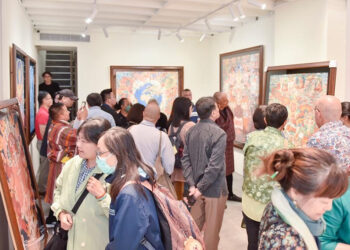 Bhutanese contemporary artist showcases artworks at Taiwan’s Art Exhibition