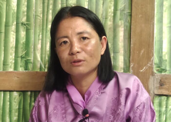Tshering Tshomo, the lone female National Council elect from Zhemgang