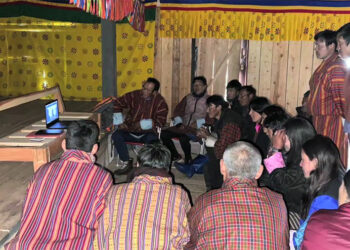 Only 17 voters turn up for virtual common forum in Gasa