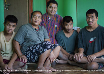 Single mother with three disabled children receives shelter