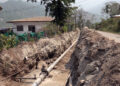 Road dug up for water pipeline makes life difficult for motorists and pedestrians in Samtse town