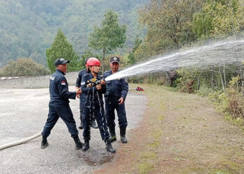 Week-long search and rescue refresher course in Trashi Yangtse ends