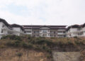 Kanglung’s Covid Hospital covered in overgrown bushes