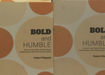 RIGSS launches book titled “Bold and Humble: How to Lead Public-Private-Citizen Collaboration, with Five Success Stories”
