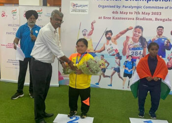 Chimi Dema wins silver at Indian Open Para Athletics International Championship