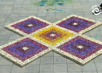 Dorden Tashithang Buddhist University honours Lord Buddha’s Parinirvana with floral tribute at Kuenselphodrang