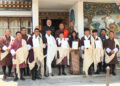Six students receive “His Royal Highness Gyalsey Annual Mathematics Award”