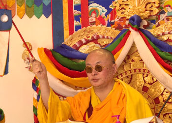 Goenpo Tshe-Pamed and Tsheku Yangku rituals presided over by His Holiness the Je Khenpo conclude