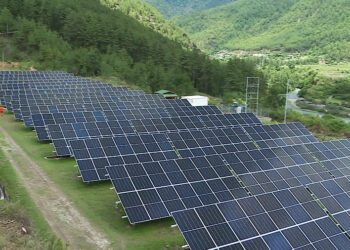 Second solar plant installed at Dechenchholing for clean energy