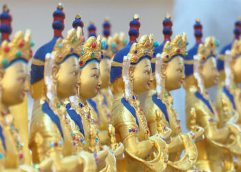 Thousand Dorje Sempa statues to be installed at Drubri Rinchen Jungney Lhakhang, Bumthang