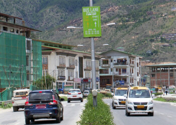 Thimphu Thromde to pilot bus priority lane for improved bus service