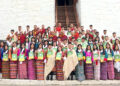 Dorji Lopon awards graduation certificates