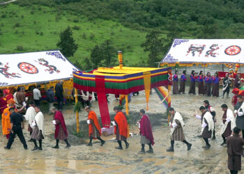Works to construct mega solar power plant begins in Sephu Gewog, Wangdue Phodrang