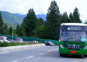 Thimphu city bus users voice concerns over expressway priority lane