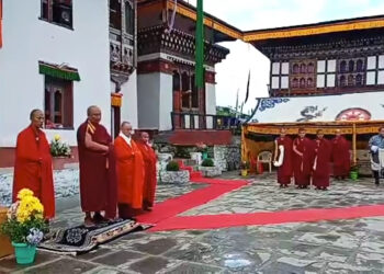 Dorji Lopen consecrates renovated Shelma Goenpai Lhakhang, Chhukha
