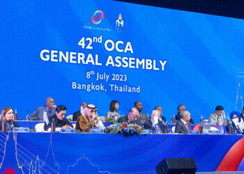 HRH Prince Jigyel Ugyen Wangchuck attends 42nd General Assembly of Olympic Council of Asia