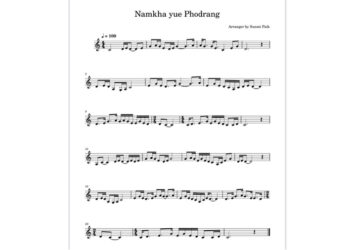 Preserving Bhutanese folk songs: Musical notations for 250 songs to safeguard cultural heritage