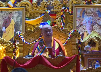 Tsugla Lopen presides over Dechenzhingdrup in Thimphu