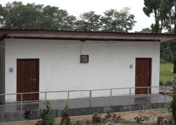 Inclusive toilets for children with disabilities at Tendruk Central School, Samtse