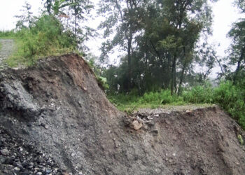 Villagers in Yangmalashing seek mitigation measures for landslide-prone road