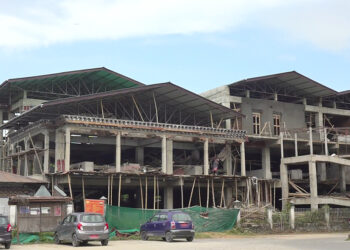Samdrup Jongkhar’s three-storey vegetable market nears completion