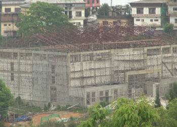 Contractor dispute halts progress of Tsirang sports hall