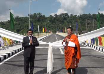 New two-way lane bridge replaces ageing Diana Bridge, enhancing connectivity in Samtse
