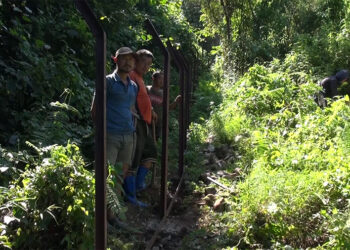 Community effort to secure sand supply to complete chain-link fencing – Pema Gatshel