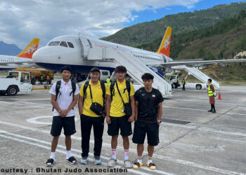 Bhutanese judokas leave for China to make Asian Games debut
