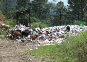 Overflowing waste challenges in Monggar