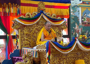HH the Je Khenpo consecrates facility at Buddhist Institute in Paro
