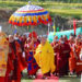His Holiness the Je Khenpo consecrates Thubten Choeling Lhakhang in Wangdue Phodrang