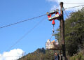 Rickety cable crane hinders Rigsum Goenpa renovation
