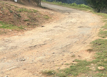 Talo GC road in dire need of maintenance