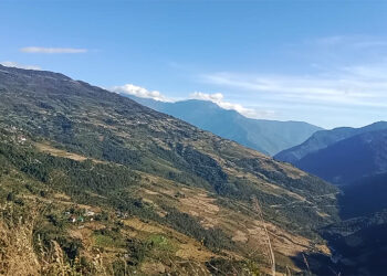 Two major irrigation channels in Trongsa encourage farmers to take up mass paddy cultivation
