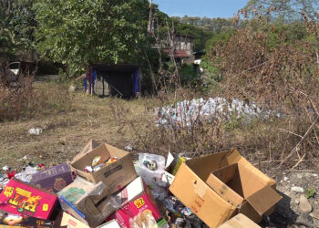 Jomotshangkha Dungkhag town without proper waste disposal facilities