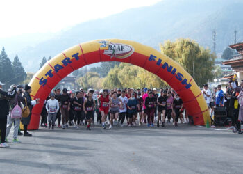 Thimphu Thromde’s Run for Healthy City to commemorate 116th National Day